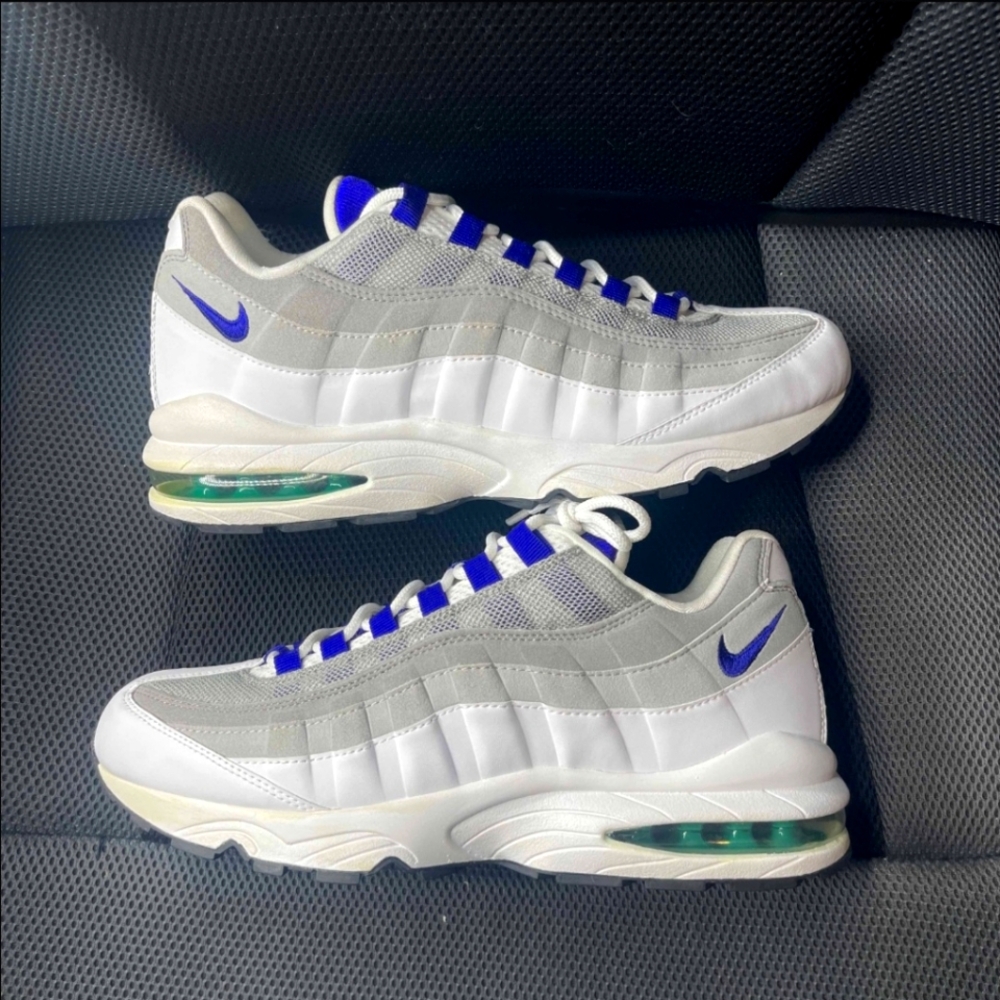 Nike Shoes Air Max 95 Wolf Grape Size 11 Womens Gray Green Purple Aqua NO BOX
